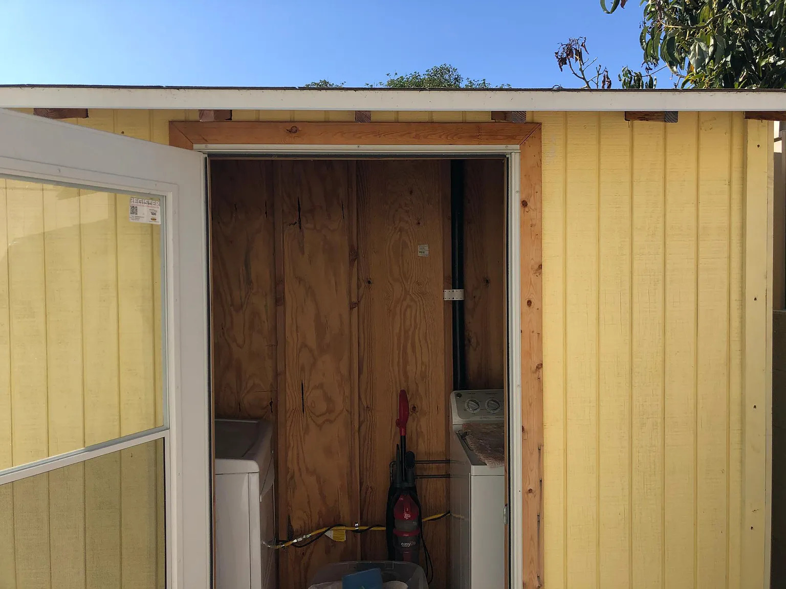 After photo of the laundry room