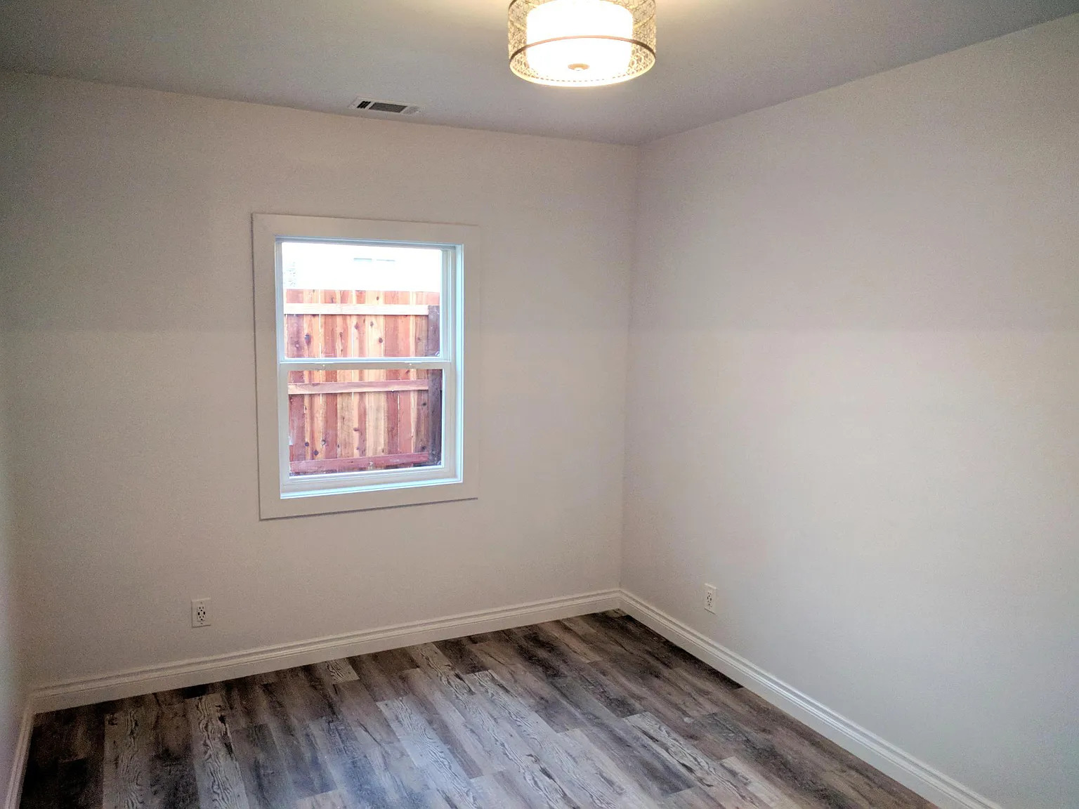 After photo of the bedroom of an adu in los angeles