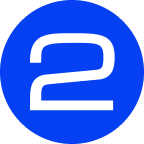 Two blue icon