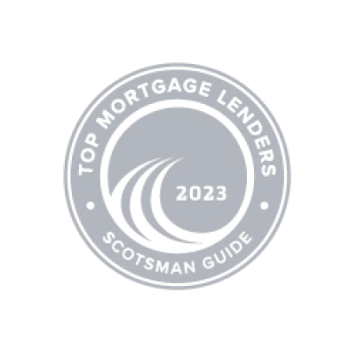 Top mortgage lenders 2023 award badge from scotsman guide.